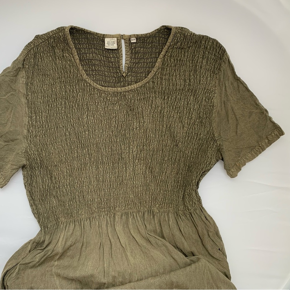 vintage 90s rayon travel dress